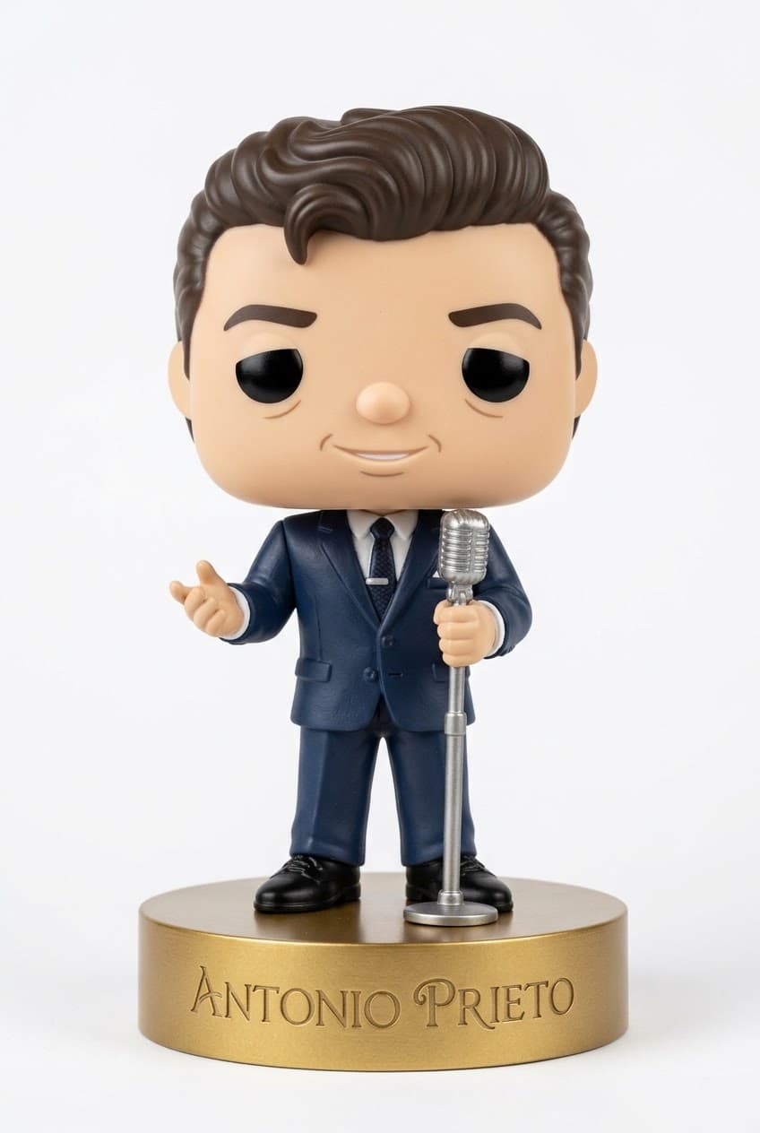Funko personalizado de Antonio Prieto