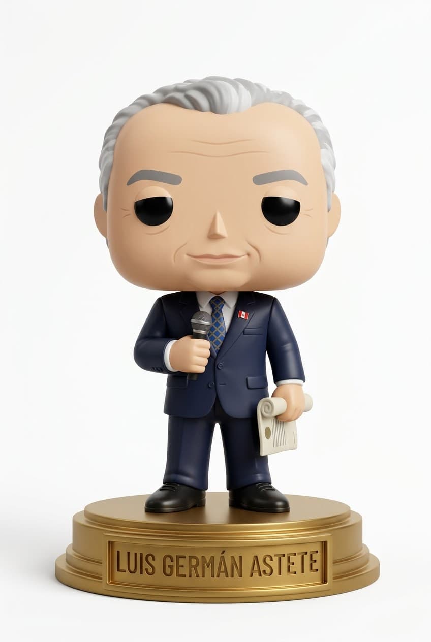Funko personalizado de Luis German Astete