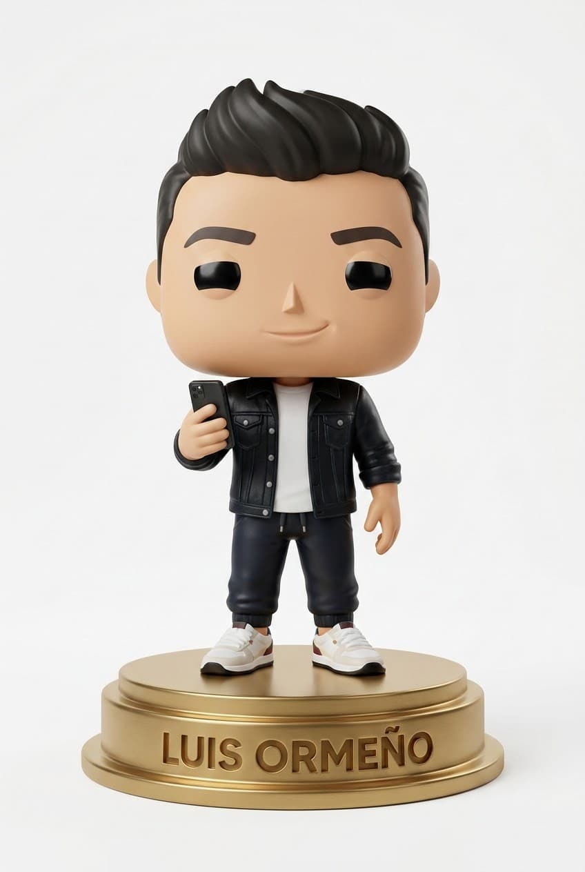 Funko personalizado de Luis Ormeno