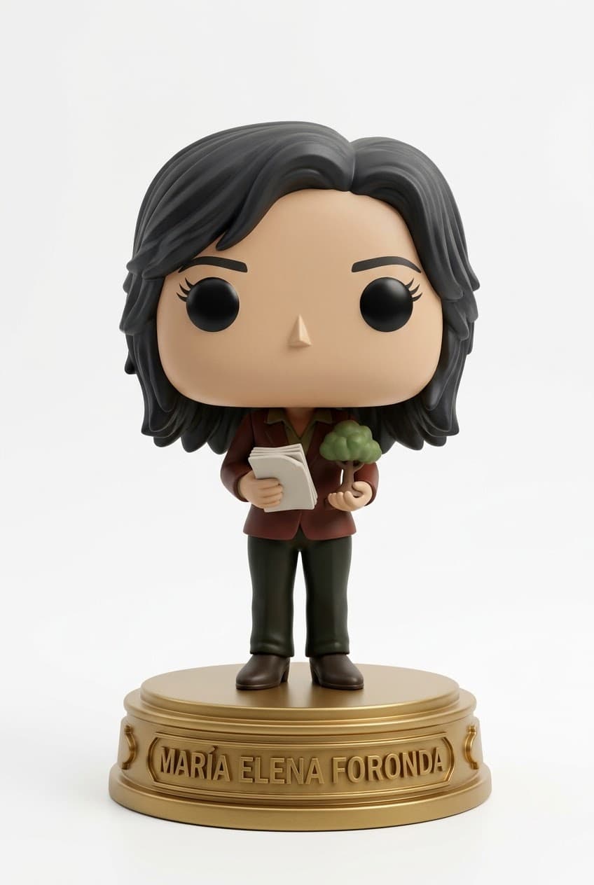 Funko personalizado de Maria Elena Foronda