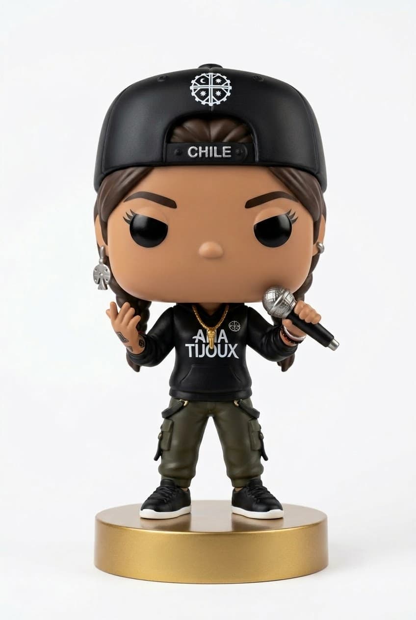 Funko personalizado de Ana Tijoux