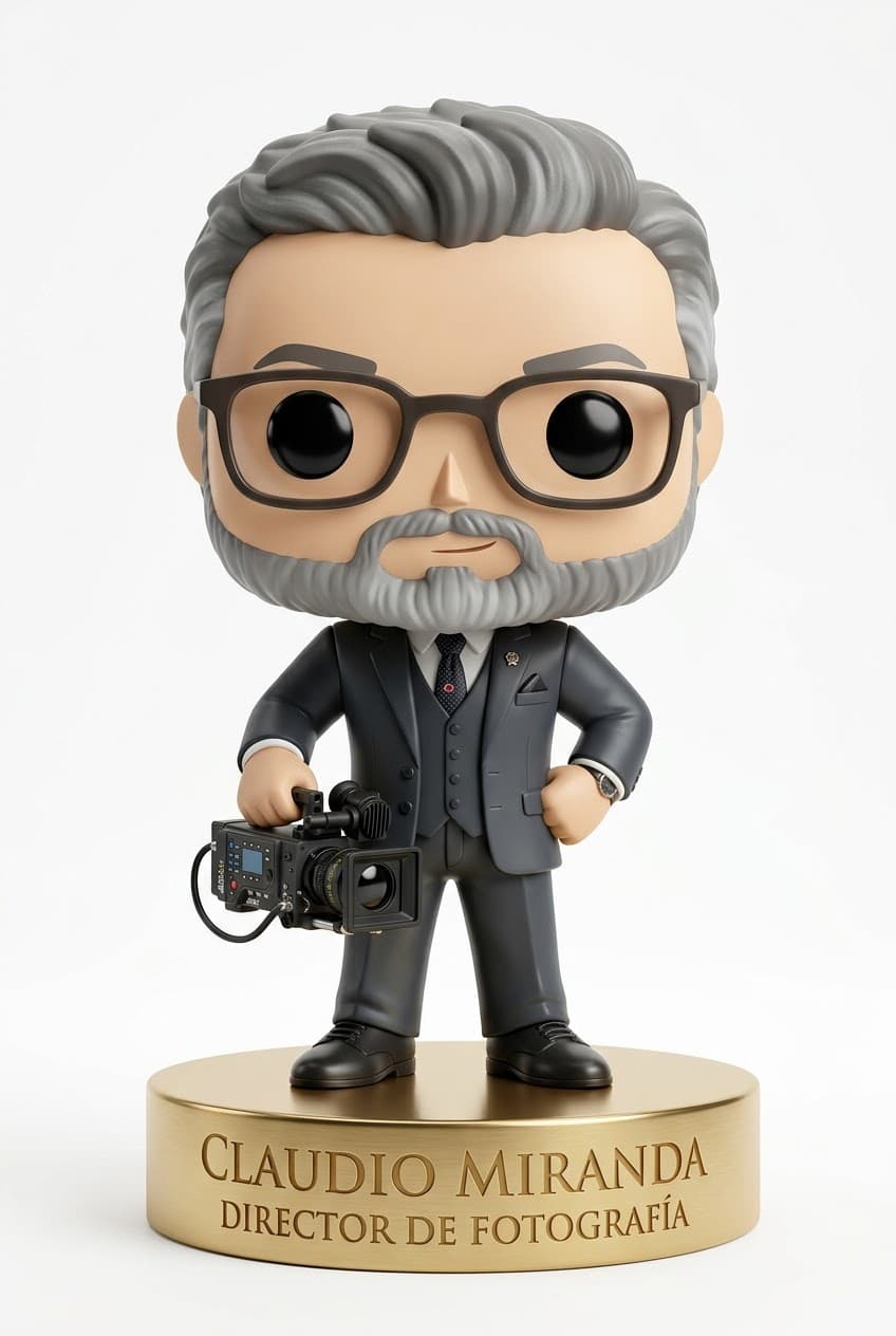 Funko personalizado de Claudio Miranda