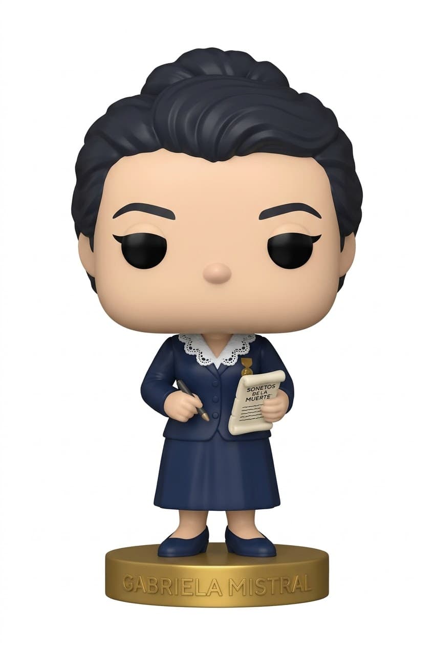 Funko personalizado de Gabriela Mistral