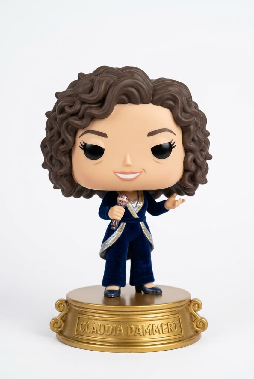 Funko personalizado de Claudia Dammert