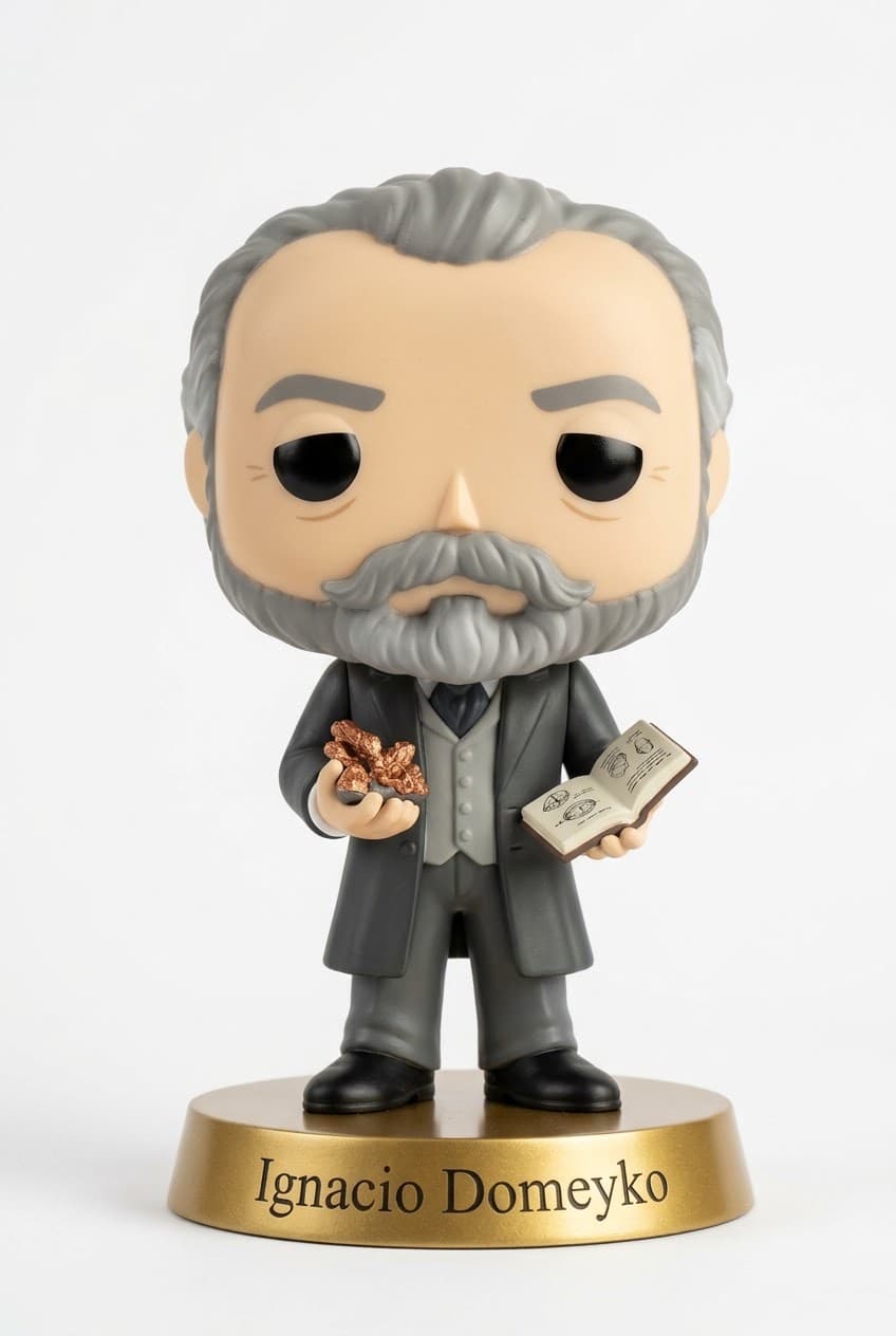 Funko personalizado de Ignacio Domeyko