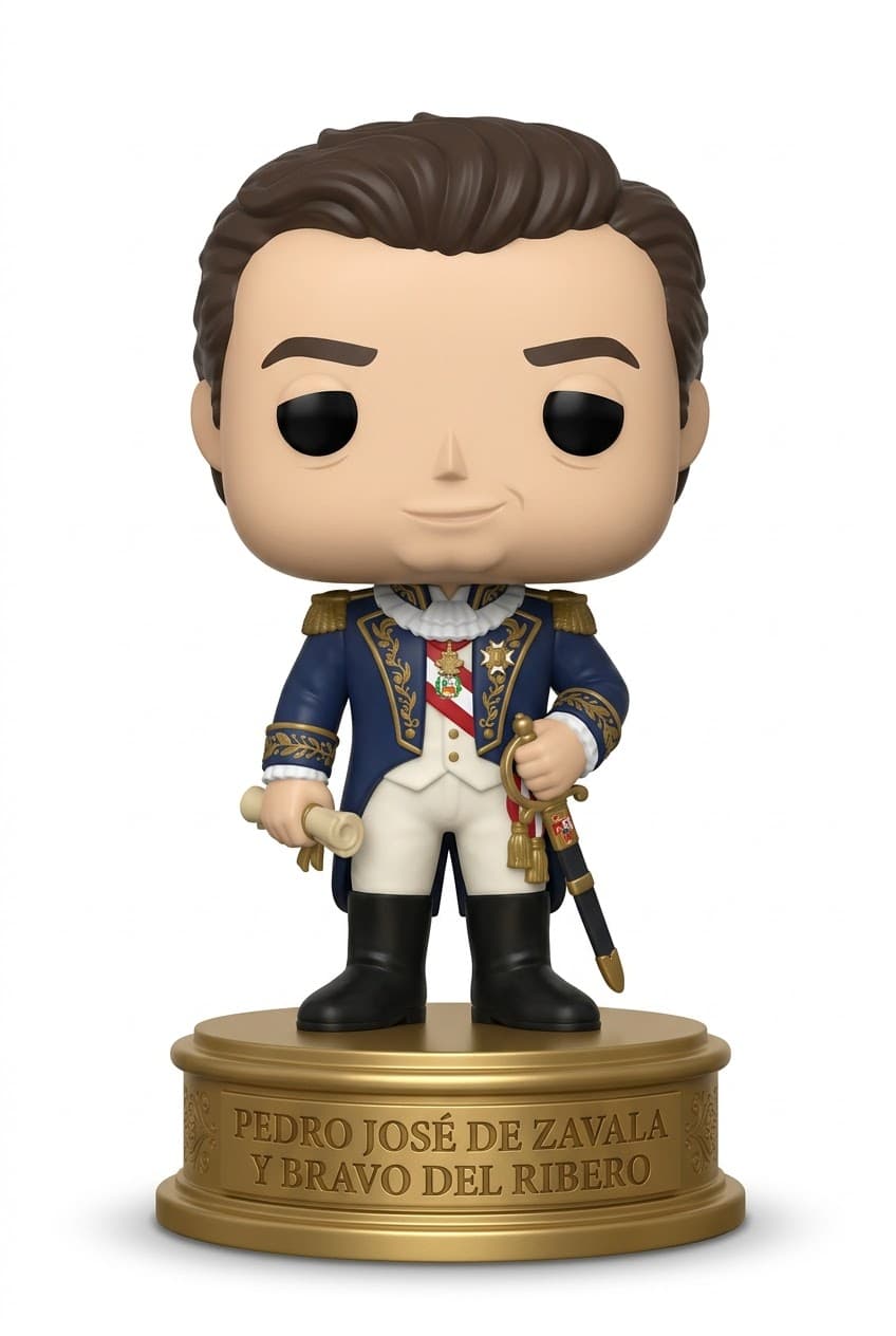 Funko personalizado de Pedro Jose de Zavala y Bravo del Ribero