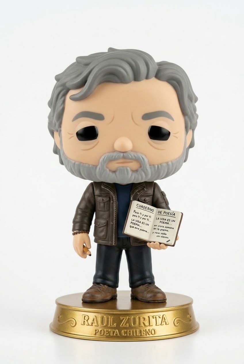 Funko personalizado de Raul Zurita