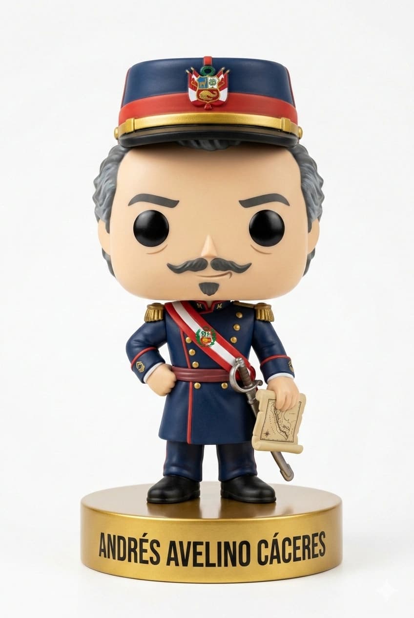 Funko personalizado de Andres Avelino Caceres