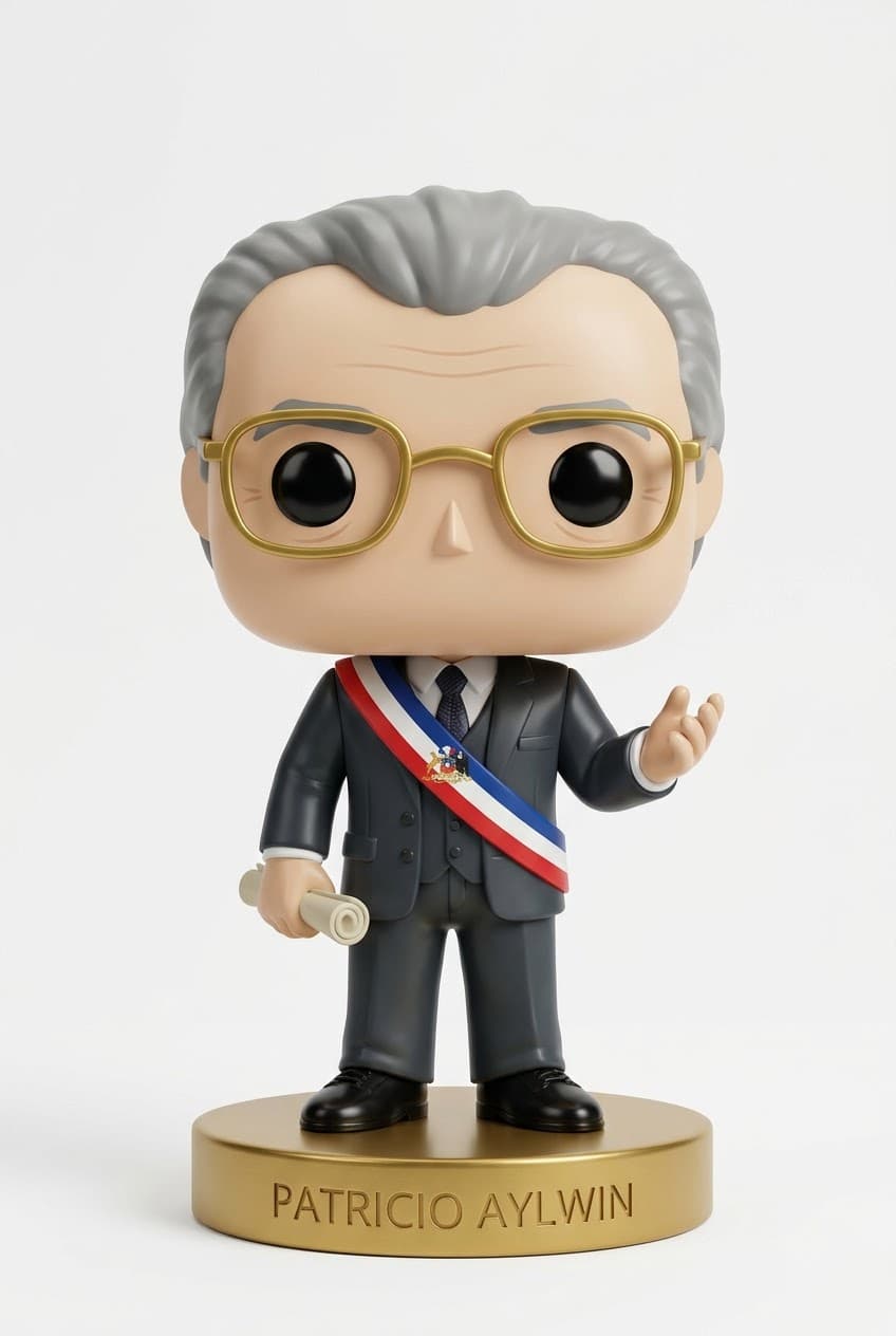 Funko personalizado de Patricio Aylwin