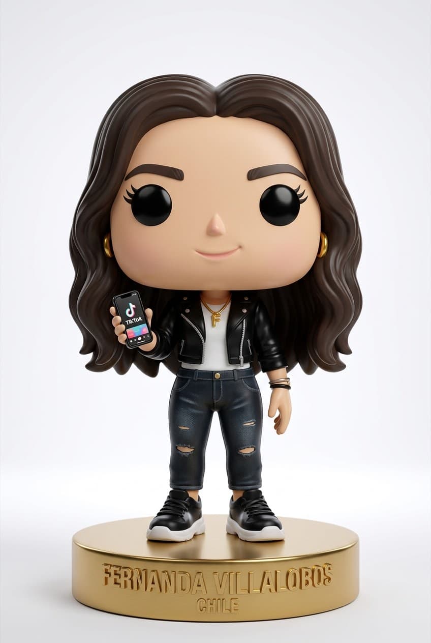 Funko personalizado de Fernanda Villalobos