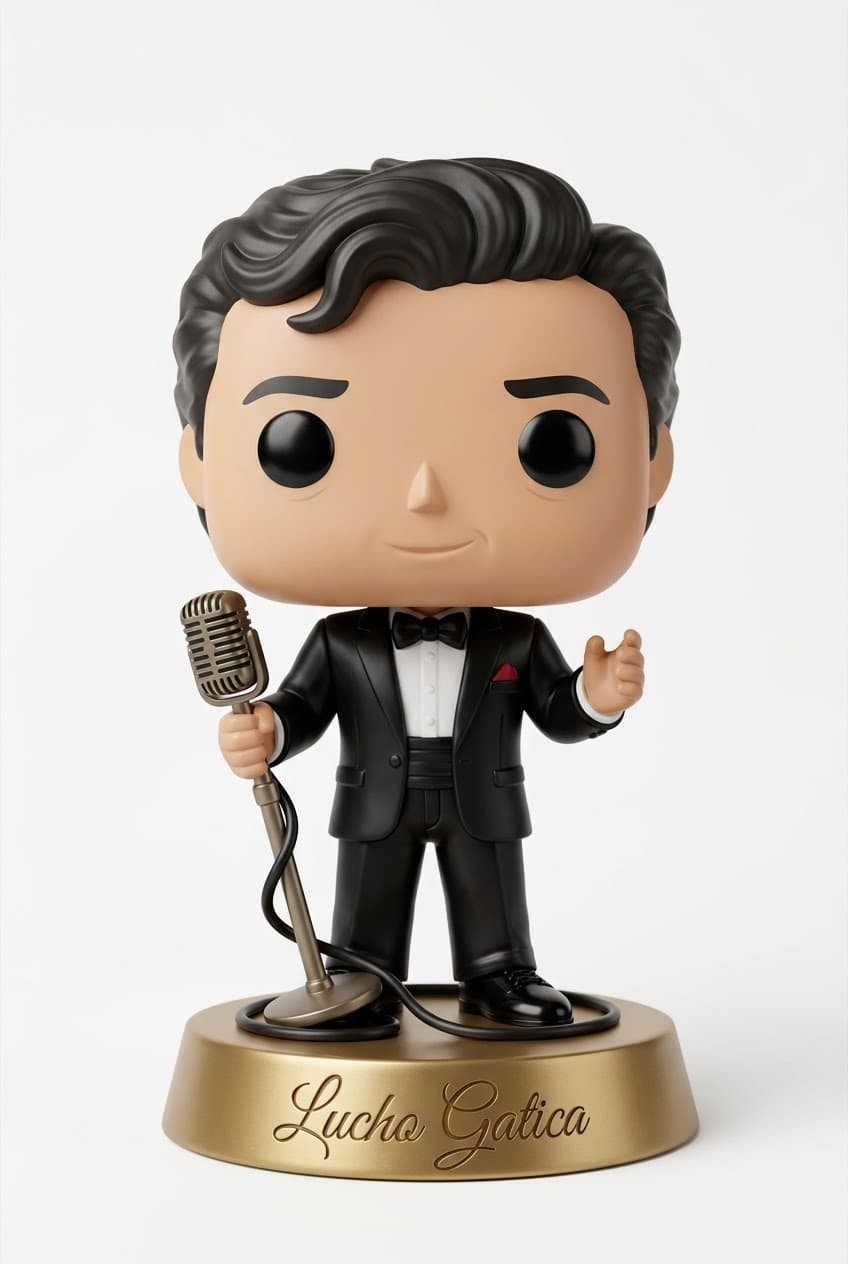Funko personalizado de Lucho Gatica