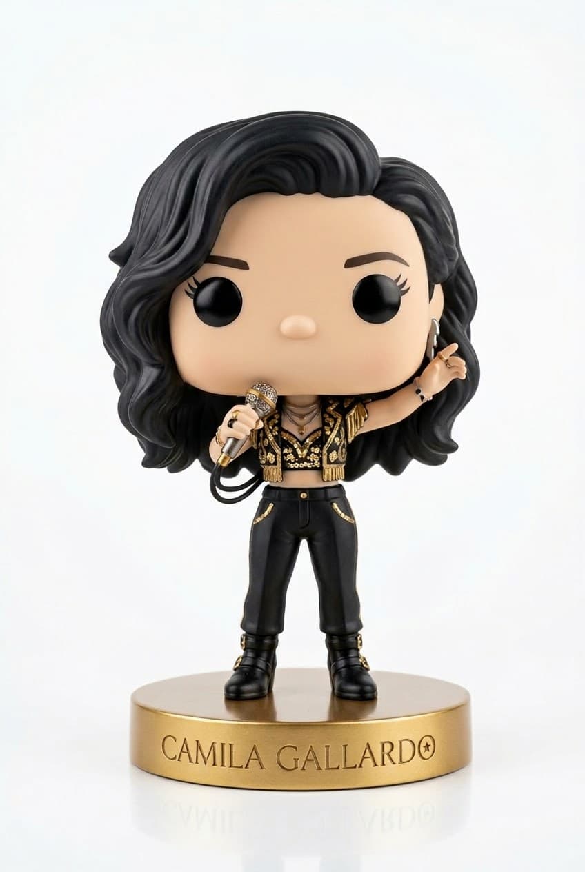 Funko personalizado de Camila Gallardo
