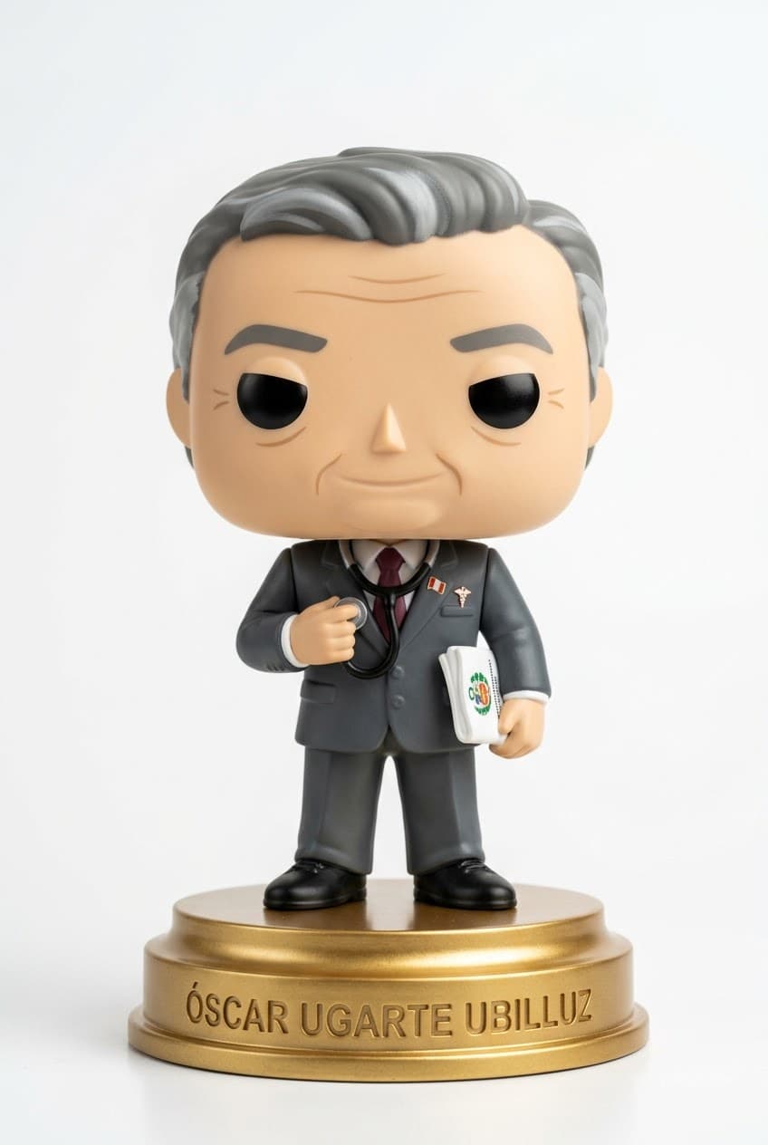 Funko personalizado de Oscar Ugarte Ubilluz
