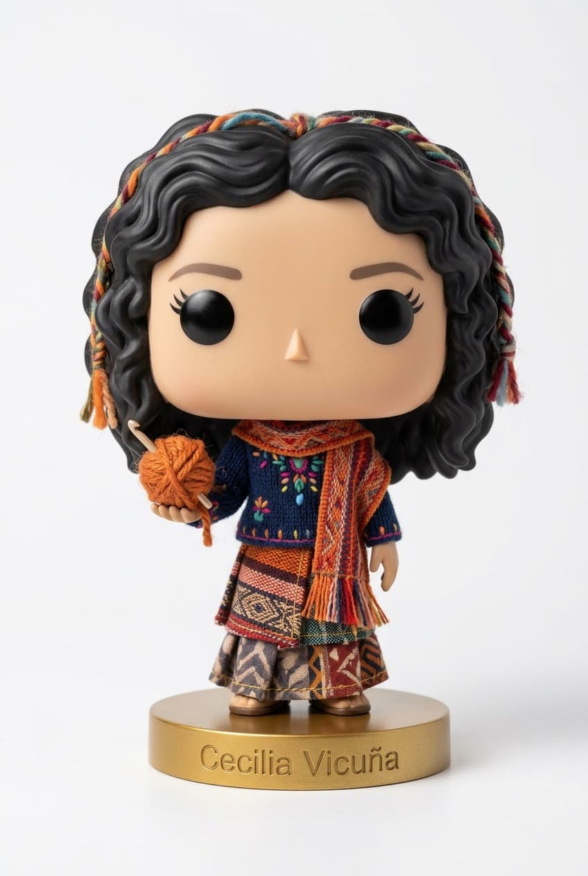 Funko personalizado de Cecilia Vicuna