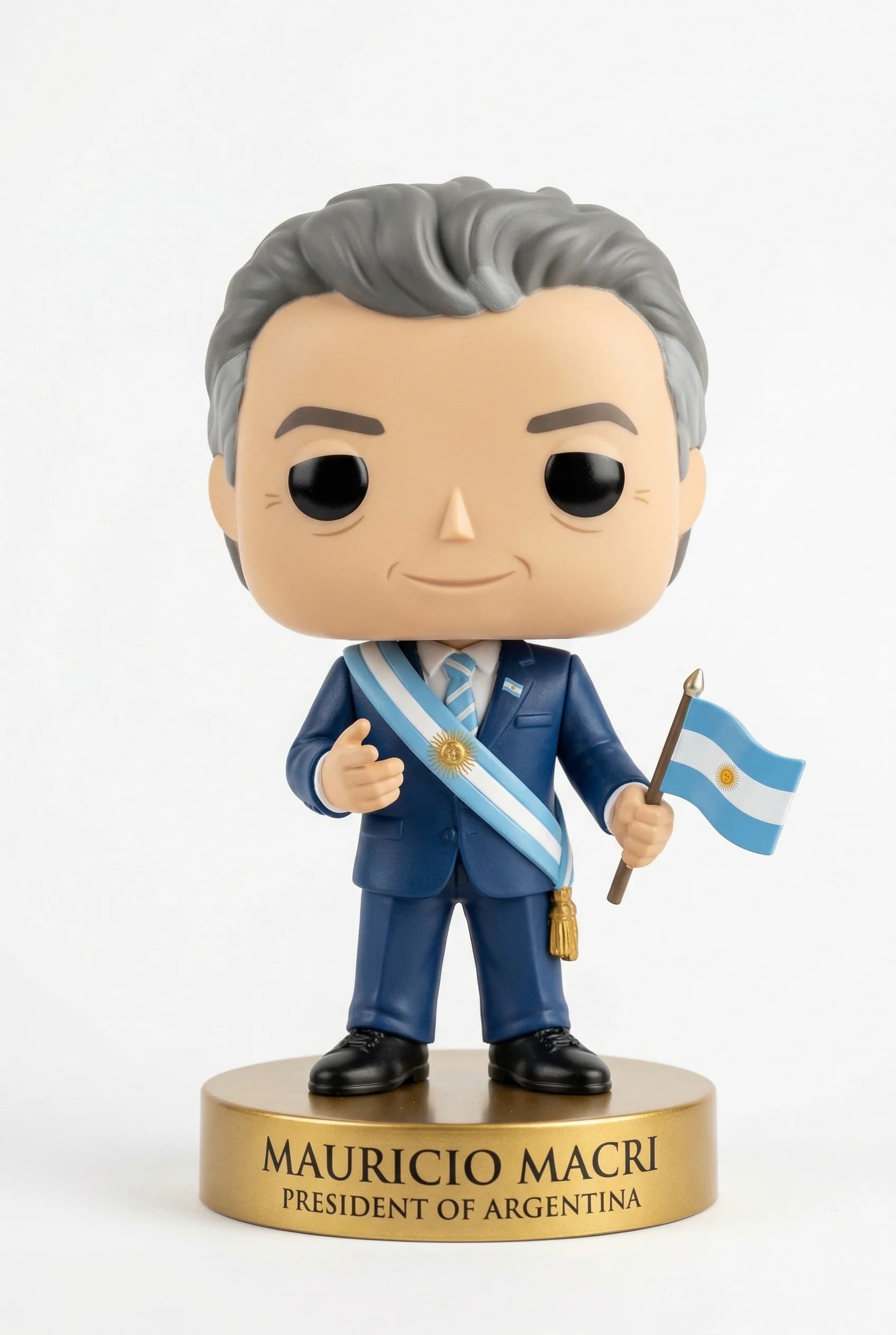 Funko personalizado de Mauricio Macri