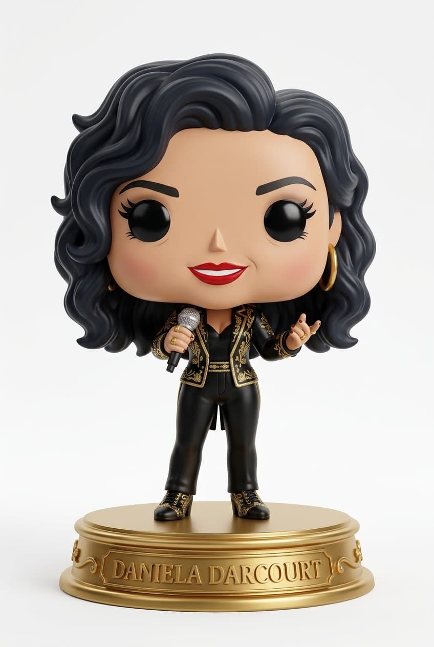 Funko personalizado de Daniela Darcourt