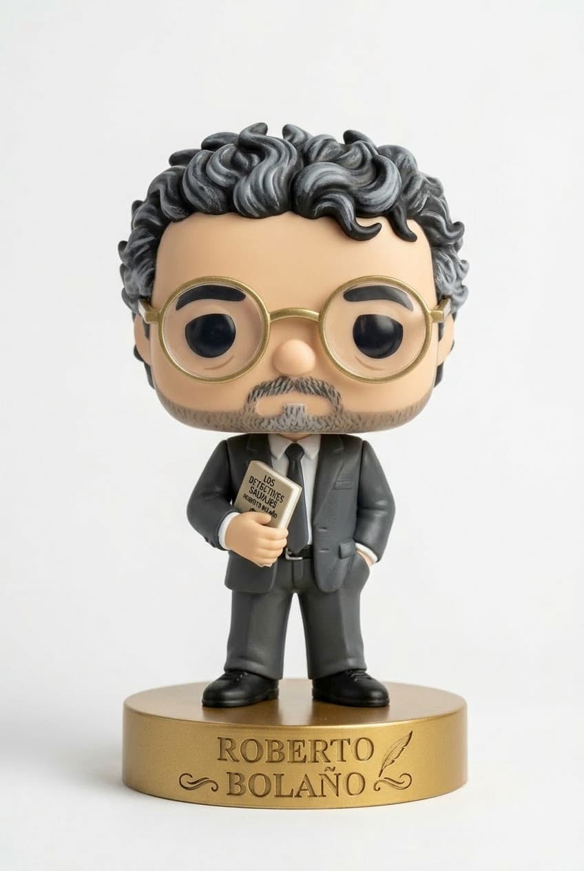 Funko personalizado de Roberto Bolano