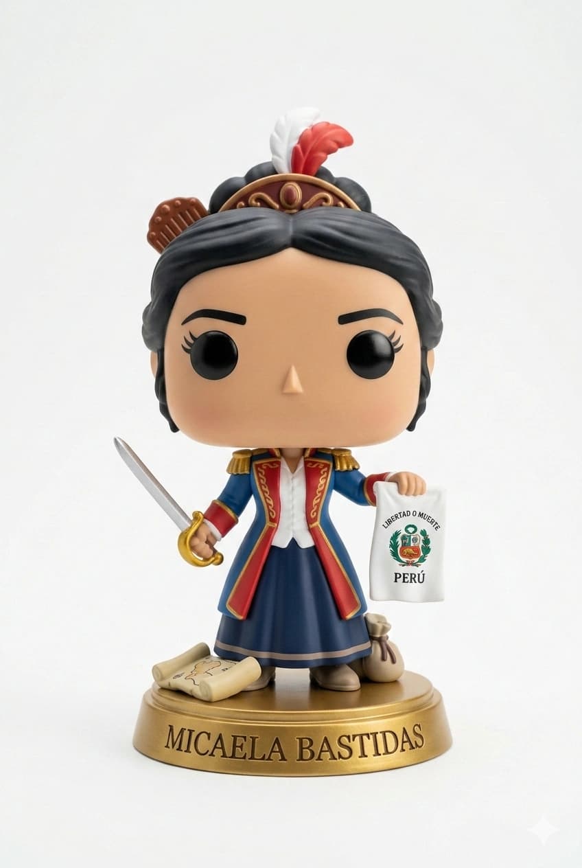 Funko personalizado de Micaela Bastidas